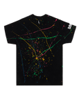 Black BDVibez Splatter Tee