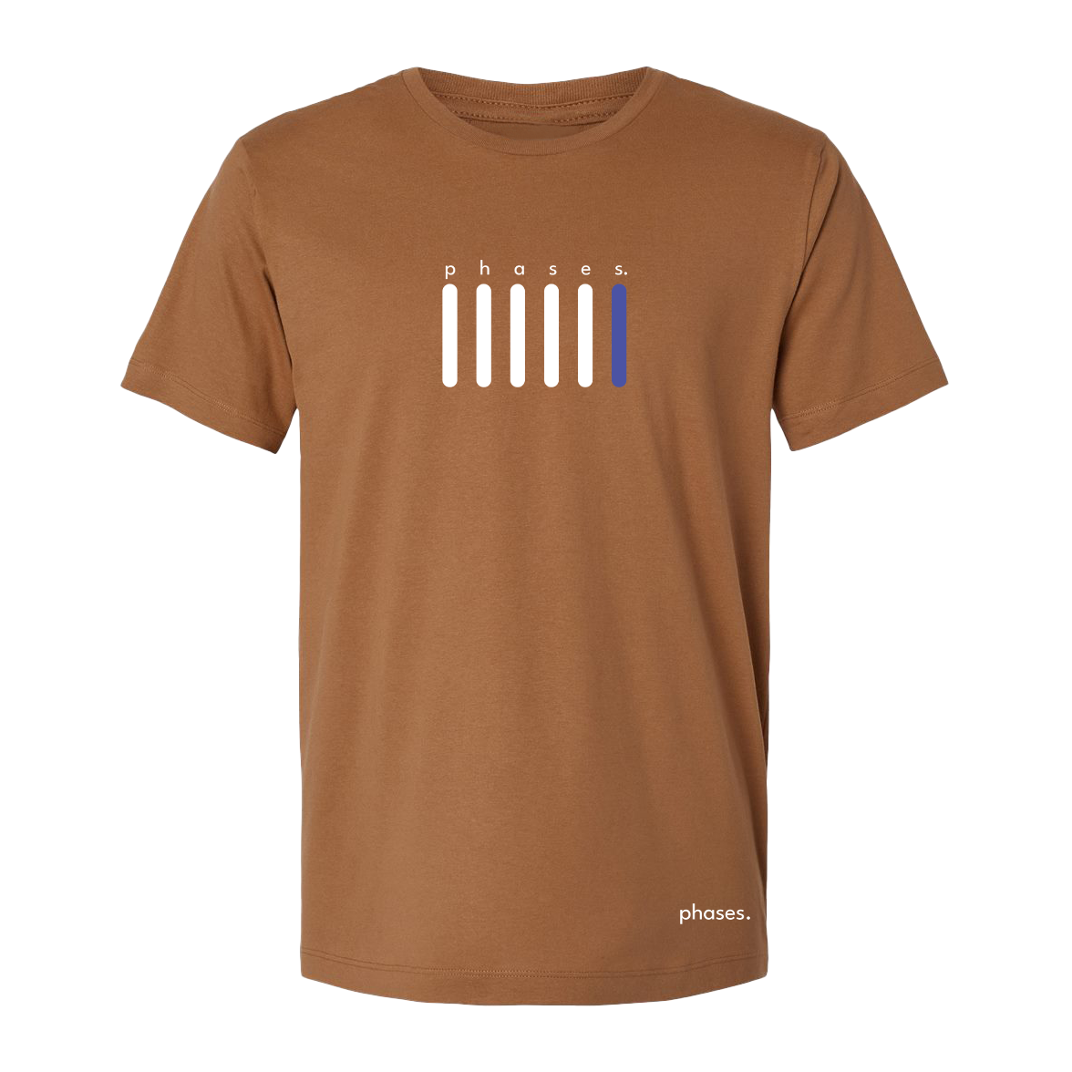 phases. Signature Tee - Brown Sepia